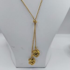 Collier ajustable Noeu d’amour