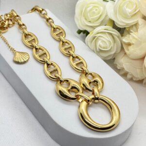 Collier grains de café