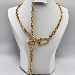 Parure inspi HERMÈS doré