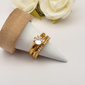 Bague de mariage doublé