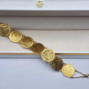 Gourmette 7louis double face