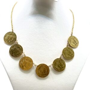 collier 7 louis double face