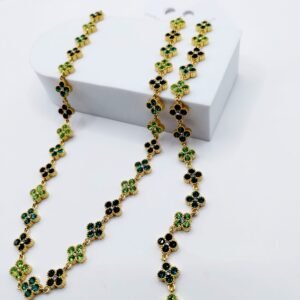 Parure princesse vert