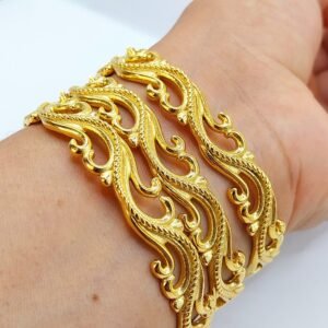 Bracelets zigzag taille 6,5 cm