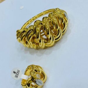 Duo bracelet bombe et bague Graziella