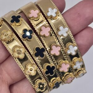 Bracelets trèfles 💕🖤💛🤍