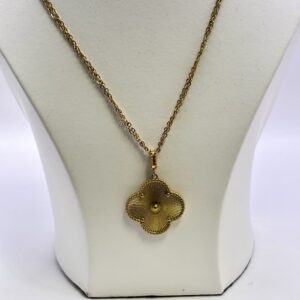 Collier motif trèfle (G)