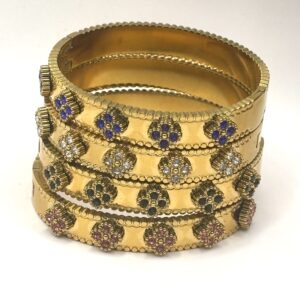 Bracelets trèfle avec strass