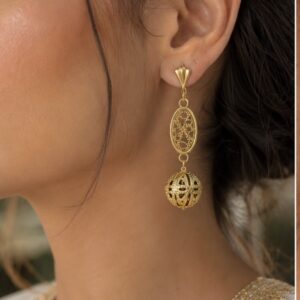 Boucles d’oreilles boules