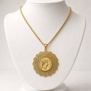 Collier crifecha avec médaillon Napoléon