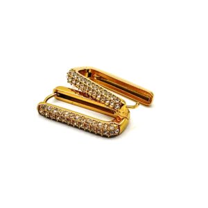 Boucles d’oreilles avec strass