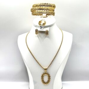 Parure orientale plaqué or