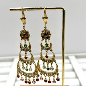 Boucles d’oreilles noujoude couleur