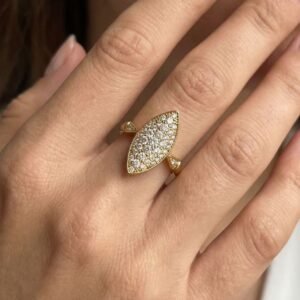 Bague marquise