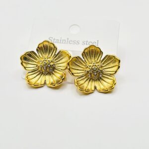 Boucles d’oreilles fleur