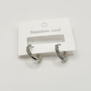 Boucles d’oreilles mini argenté