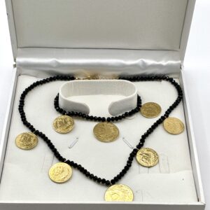 Parue Louis double face perle noire