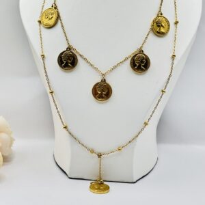 Sautoir pieces reine