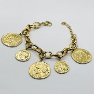 Gourmette pièces reine