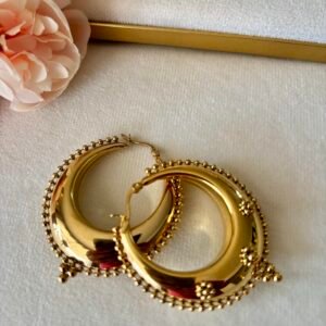 Boucles d’oreilles indienne