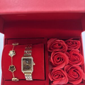 Coffret montre étanche et bracelet en acier inoxydable