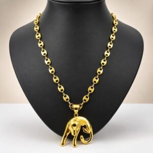 Collier tête de jaguar