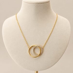 Collier 2 anneaux
