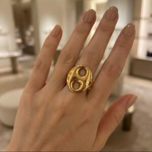 Bague grain de café